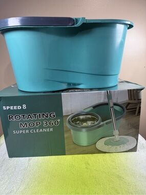 Rotating Mop 360° Super Cleaner - Teal